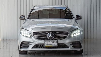 BENZ C-CLASS, C300e AMG SPORT ปี 2021 สีเทา โฉม W205 ปี14-23