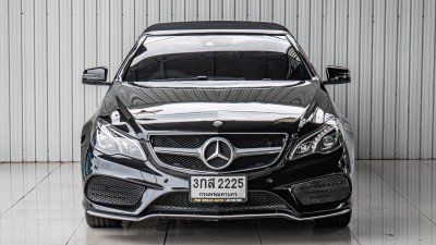 BENZ E-CLASS, E200 Cabriolet AMG 2015 โฉม W207 ปี09-16 สีดำ เครื่องยนต์ เบนซิน เกียร์AUTO รถศูนย์ Benz ไมล์ 226,046 km.