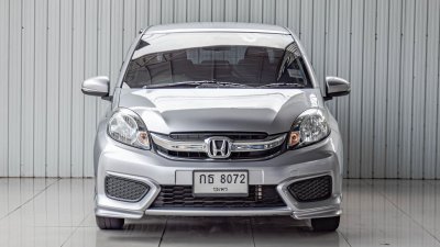 HONDA BRIO, AMAZE 1.2 SV ปี 2018 สีเทา โฉม AMAZE