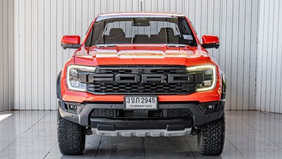 FORD RANGER, 2.0 RAPTOR BI-TURBO 4WD ปี 2023 จด 2024 สีส้มโฉม DOUBLE CAB