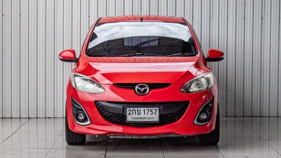 MAZDA-2 1.5 Spirit Sports ปี 2013 สีแดง โฉม ปี09-14 5Dr