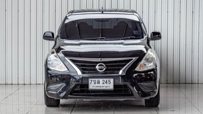 NISSAN ALMERA, 1.2 E ปี 2014 สีดำ โฉม ปี11-20