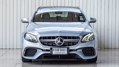 BENZ E-CLASS, E220d 2.0 EXCLUSIVE 2016 สีเทา โฉม W213 ปี16-24