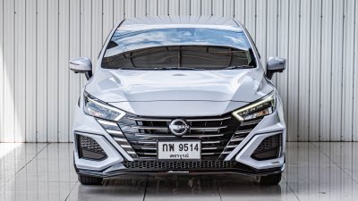 NISSAN ALMERA, 1.0 V ปี 2026 สีขาว  โฉม ปี19-ปัจจุบัน