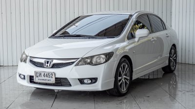 HONDA CIVIC, 1.8 S 2010 A/T สีขาวโฉม FD ปี05-12