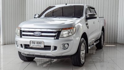 FORD RANGER 2.2 XLT เกียร์AT 2015 สีเทา โฉม HI-RIDER DOUBLE CAB