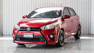 TOYOTA YARIS, 1.2 J 2016 สีแดงโฉม ปี13-19