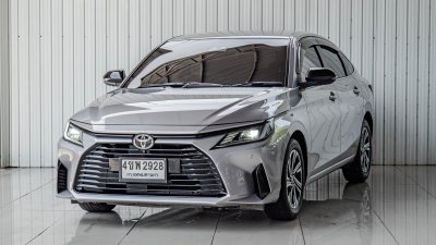 TOYOTA YARIS ATIV, 1.2 PREMIUM LUXURY ปี 2023 สีเทา โฉม ปี22-ปัจจุบัน