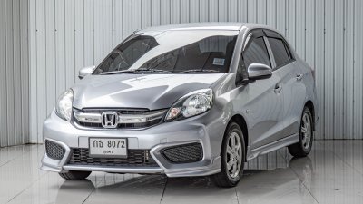 HONDA BRIO, AMAZE 1.2 SV ปี 2018 สีเทา โฉม AMAZE