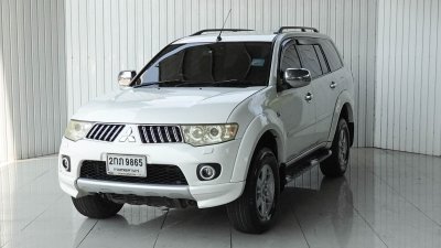 MITSUBISHI PAJERO, SPORT 2.5 GT เกียร์AT ปี 2013 สีขาว โฉม ปี08-15