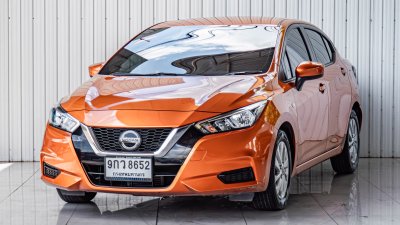 NISSAN ALMERA, 1.0 EL ปี 2021 สีส้มโฉม ปี19-ปัจจุบัน