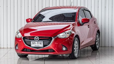 MAZDA2, 1.3 Sports High Plus ปี 2015 สีแดง โฉม ปี14-ปัจจุบัน 5Dr
