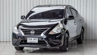 NISSAN ALMERA, 1.2 E ปี 2014 สีดำ โฉม ปี11-20