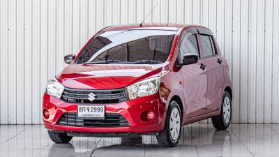 SUZUKI CELERIO, 1.0 GL ปี 2019 สีแดง โฉม ปี14-ปัจจุบัน
