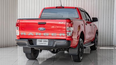 FORD RANGER, 2.2 XLT ปี 2021 สีแดงโฉม HI-RIDER DOUBLE CAB