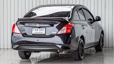 NISSAN ALMERA, 1.2 E ปี 2014 สีดำ โฉม ปี11-20