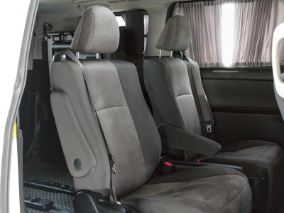 Toyota VELLFIRE 2.4 Hybrid E-Four ปี 2012 โฉม ปี08-14 สีขาว AUTO เบนซิน + ไฟฟ้า ไมล์เพียง 214,578 km.