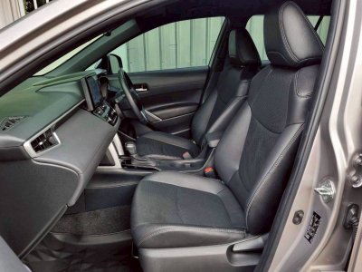 Toyota Corolla Cross 1.8 Sport ปี 2020 ไมล์ 95,365 km. เครื่อง เบนซิน เกียร์ Auto สีเทา