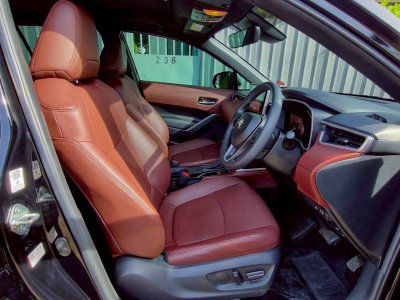 Toyota Corolla Cross 1.8 Hybrid Premium Safety ปี 2021 ไมล์ 70,xxx km. เครื่อง เบนซิน-ไฟฟ้า เกียร์ Auto สีดำ