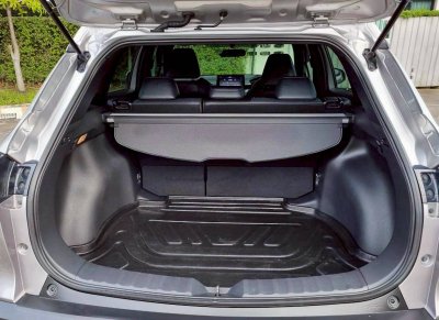 Toyota Corolla Cross 1.8 Sport ปี 2020 ไมล์ 95,365 km. เครื่อง เบนซิน เกียร์ Auto สีเทา