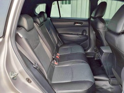 Toyota Corolla Cross 1.8 Sport ปี 2020 ไมล์ 95,365 km. เครื่อง เบนซิน เกียร์ Auto สีเทา