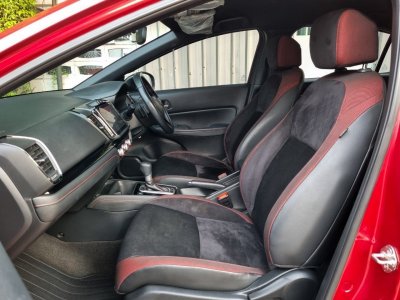 Honda City 1.0 Turbo RS Hatchback Top สุด ปี 2021 ไมล์ 93,xxx km. เครื่อง เบนซิน เกียร์ Auto สีแดง