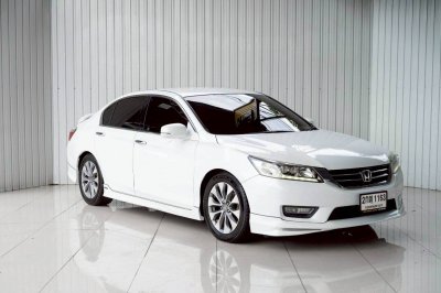 HONDA ACCORD, 2.4 EL i-VTEC ปี 2013 โฉม ปี13-19 รถมือเดียวออกห้างป้ายแดง