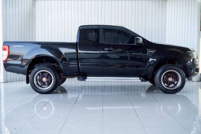 FORD RANGER, 2.2 XL+ ปี 2019 สีดำ เกียร์ธรรมดา ดีเซล โฉม HI-RIDER OPEN CAB