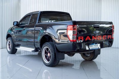 FORD RANGER, 2.2 XL+ ปี 2019 สีดำ เกียร์ธรรมดา ดีเซล โฉม HI-RIDER OPEN CAB