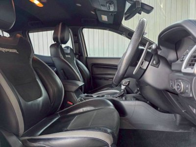 FORD RANGER, 2.0 RAPTOR BI-TURBO 4WD ปี 2018 เกียร์A/T สีขาวโฉม DOUBLE CAB