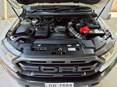 FORD RANGER, 2.0 RAPTOR BI-TURBO 4WD ปี 2018 เกียร์A/T สีขาวโฉม DOUBLE CAB