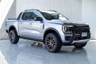 FORD RANGER, 2.0 TURBO WILDTRAK ปี 2022 เกียร์A/T ขับ 2 สีเทาโฉม HI-RIDER DOUBLE CAB