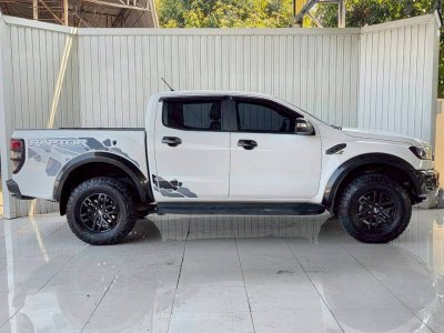 FORD RANGER, 2.0 RAPTOR BI-TURBO 4WD ปี 2018 เกียร์A/T สีขาวโฉม DOUBLE CAB