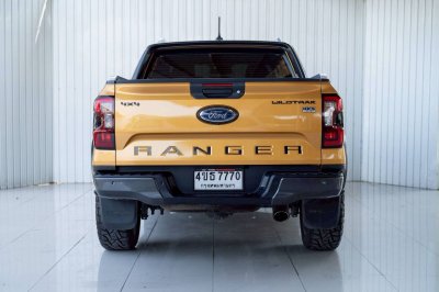 FORD RANGER, 2.0 TURBO WILDTRAK ปี 2023 เกียร์A/T ขับ 2 สีเหลืองโฉม HI-RIDER DOUBLE CAB