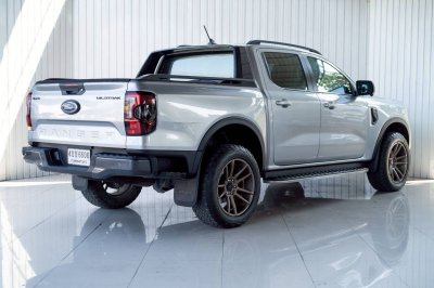 FORD RANGER, 2.0 TURBO WILDTRAK ปี 2022 เกียร์A/T ขับ 2 สีเทาโฉม HI-RIDER DOUBLE CAB