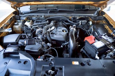 FORD RANGER, 2.0 TURBO WILDTRAK ปี 2023 เกียร์A/T ขับ 2 สีเหลืองโฉม HI-RIDER DOUBLE CAB