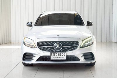 BENZ C-CLASS, C300e AMG SPORT ปี 2021 สีเทา โฉม W205 ปี14-23