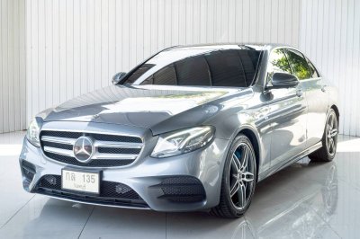 BENZ E-CLASS, E350e 2.0 AMG DYNAMIC ปี 2018 สีเทา โฉม W213 ปี16-24