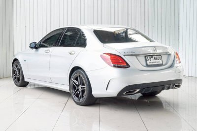 BENZ C-CLASS, C300e AMG SPORT ปี 2021 สีเทา โฉม W205 ปี14-23