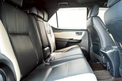 TOYOTA FORTUNER, 2.8 LEGENDER BLACK TOP 4WD ปี 2022 สีขาวโฉม ปี15-ปัจจุบัน