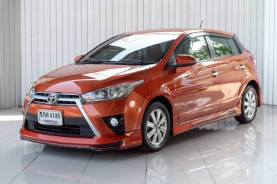 TOYOTA YARIS, 1.2 G ปี 2016 สีส้มโฉม ปี13-19