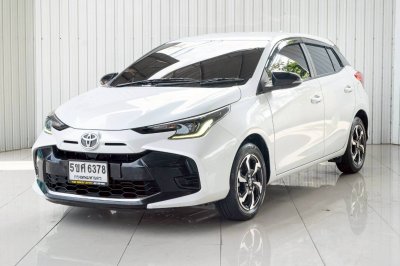 TOYOTA YARIS, 1.2 SMART ปี 2024 สีขาว โฉม ปี19-ปัจจุบัน