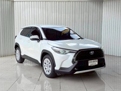 TOYOTA COROLLA CROSS, 1.8 SPORT ปี 2023 สีขาว โฉม ปี20-ปัจจุบัน
