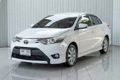 TOYOTA VIOS, 1.5 G ปี 2013 เกียร์A/T สีขาว โฉม ปี13-ปัจจุบัน