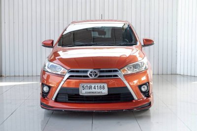 TOYOTA YARIS, 1.2 G ปี 2016 สีส้มโฉม ปี13-19