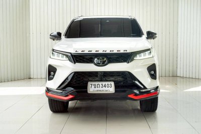 TOYOTA FORTUNER, 2.8 LEGENDER BLACK TOP 4WD ปี 2022 สีขาวโฉม ปี15-ปัจจุบัน