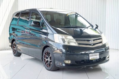 TOYOTA ALPHARD, 2.4 HYBRID ปี 2007 สีดำ เกียร์A/T โฉม ปี02-15