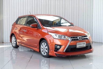 TOYOTA YARIS, 1.2 G ปี 2016 สีส้มโฉม ปี13-19