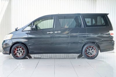 TOYOTA ALPHARD, 2.4 HYBRID ปี 2007 สีดำ เกียร์A/T โฉม ปี02-15