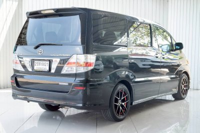 TOYOTA ALPHARD, 2.4 HYBRID ปี 2007 สีดำ เกียร์A/T โฉม ปี02-15